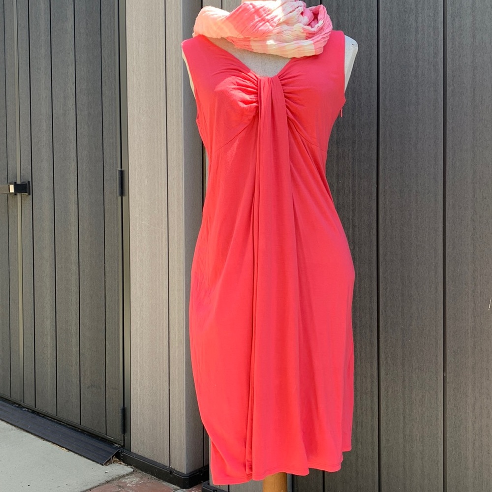 Ann Taylor LOFT maternity coral dress, size 2, excellent